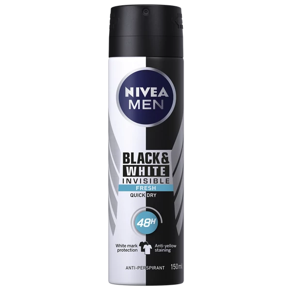 Nivea deo férfi 150ml b&w fresh spray dezodor
