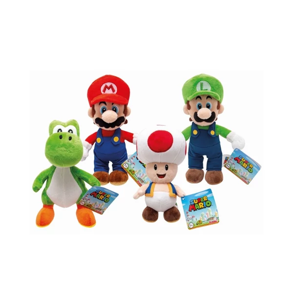 Super Mario: Plüss figurák többféle változatban 20cm 1db