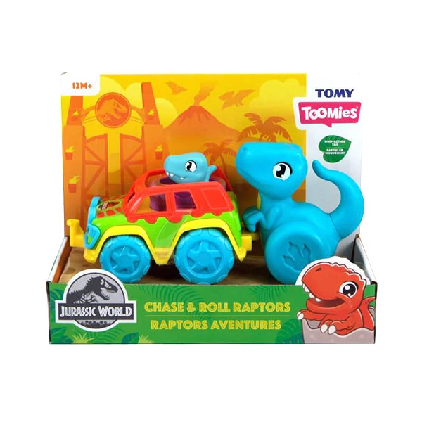 Toomies: Jurassic World Dínó járgány játékszett