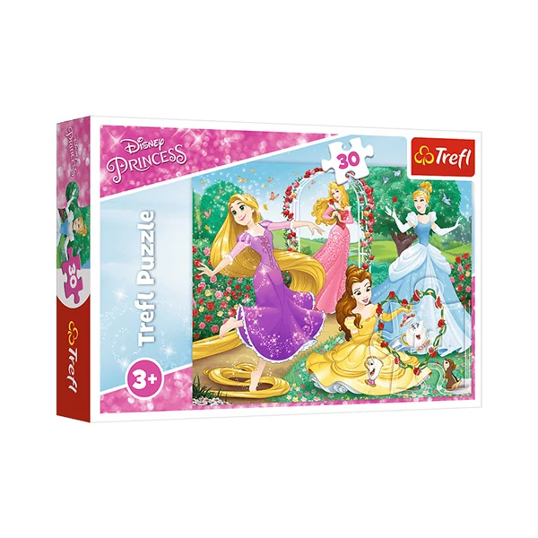 Disney Hercegnők: Légy hercegnő puzzle 30db-os - Trefl