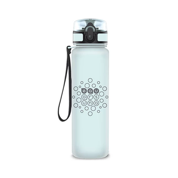 Ars Una: Matt halványkék BPA-mentes kulacs 600ml