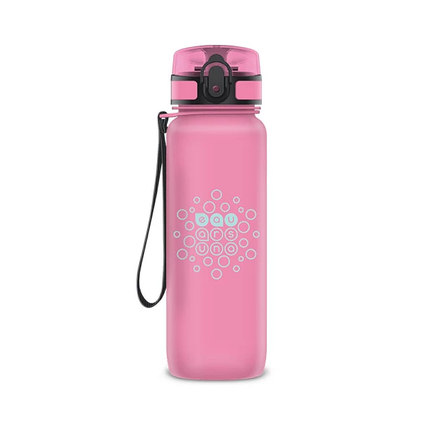 Ars Una: Matt rózsaszín BPA-mentes kulacs 800ml