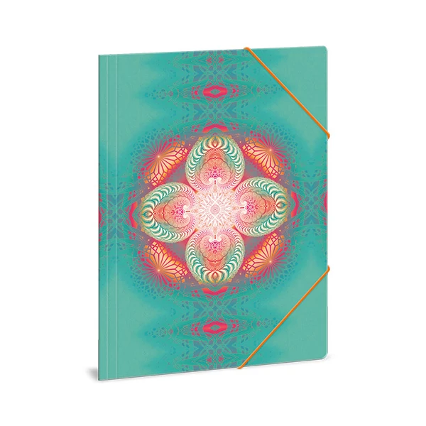 Ars Una: Mandala Turquoise Hope gumis dosszié A/4