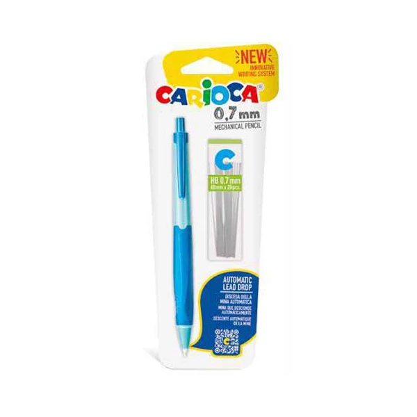 Mechanikus töltőceruza szett 0,7mm többféle színben - Carioca