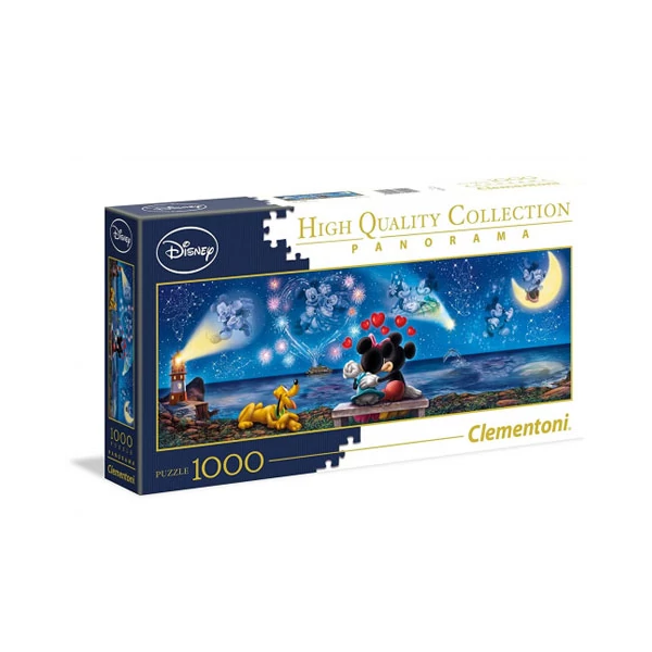 Mickey&Minnie egér panoráma 1000 db-os puzzle - Clementoni