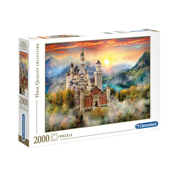 Neuschwanstein kastély HQC 2000db-os puzzle - Clementoni
