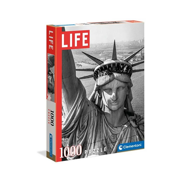 LIFE Magazin: Amerikai szabadságszobor HQC puzzle 1000db-os - Clementoni