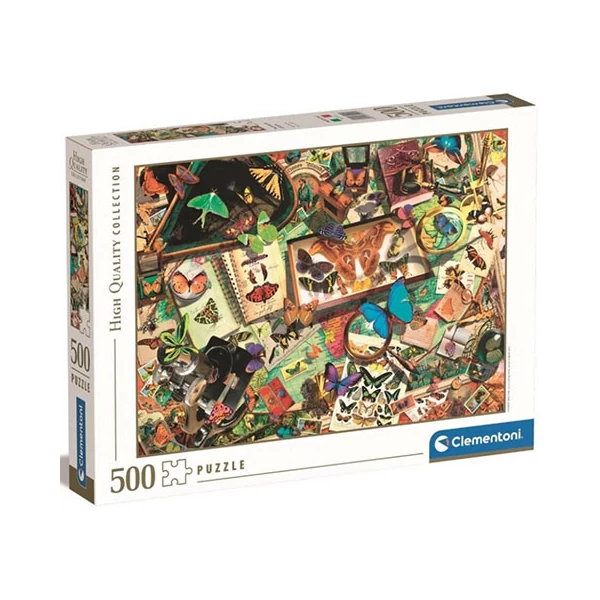 Pillangó gyűjtő HQC 500db-os puzzle - Clementoni