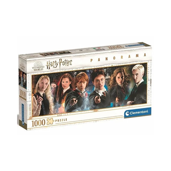 Harry Potter: Roxfort diákjai panoráma puzzle 1000db-os - Clementoni