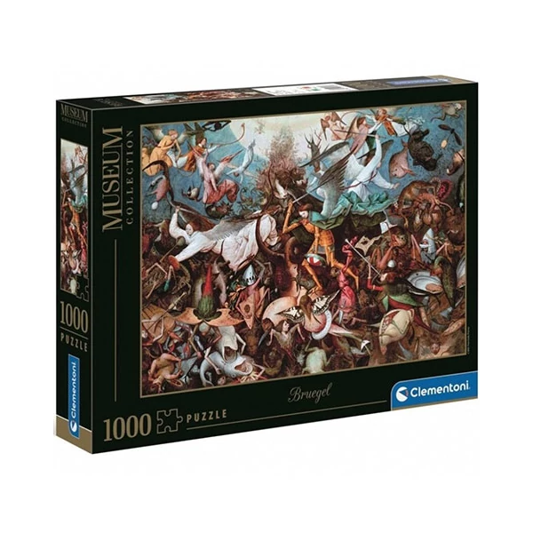 Bruegel: A lázadó angyalok bukása Múzeum HQC puzzle 1000db-os - Clementoni