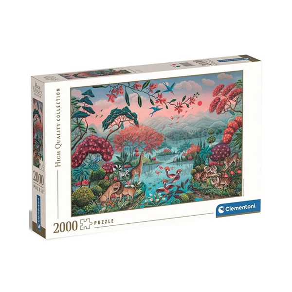 A békés dzsungel HQC puzzle 2000db-os - Clementoni