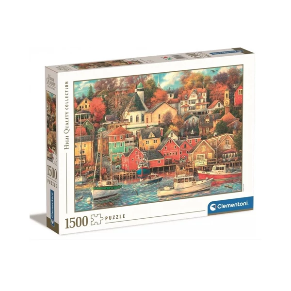 Szép idők a kikötőben HQC 1500 db-os puzzle - Clementoni
