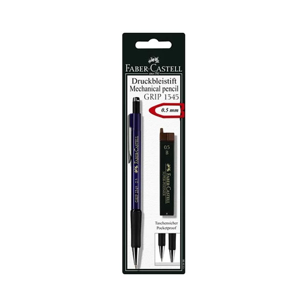 Faber-Castell: Grip 1345 töltőceruza kék színben 0,7mm-es heggyel