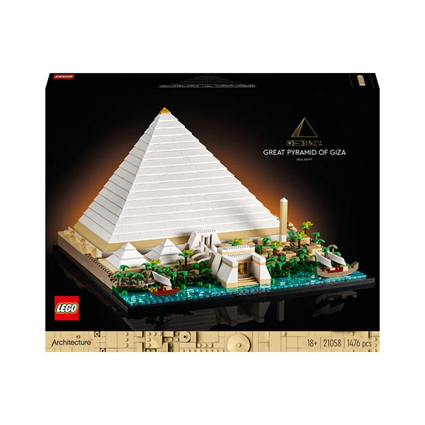 LEGO® Architecture: A gízai nagy piramis (21058)