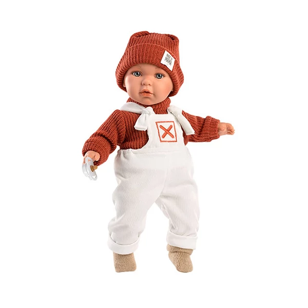 Llorens: Enzo 42cm-es síró baba sapiban cumival (42403)