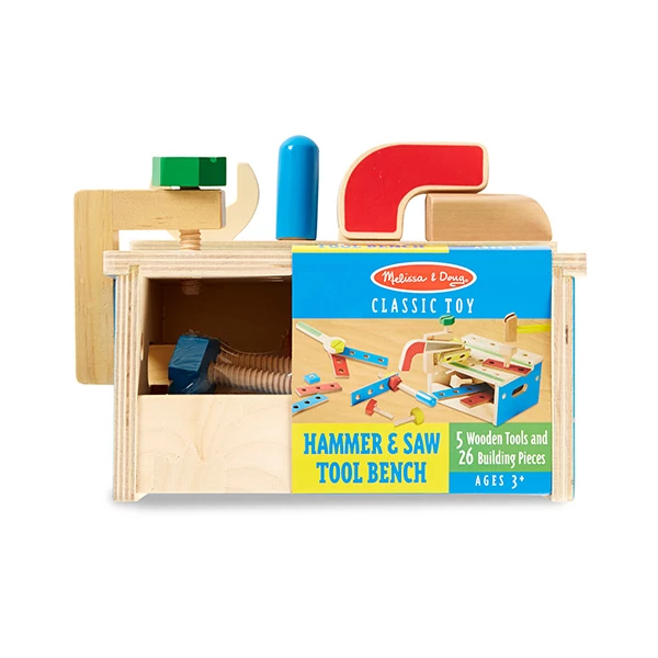 Barkácsasztal fa készségfejlesztő - Melissa & Doug