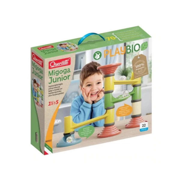 Quercetti: Play Bio Migoga Junior golyópálya játékszett