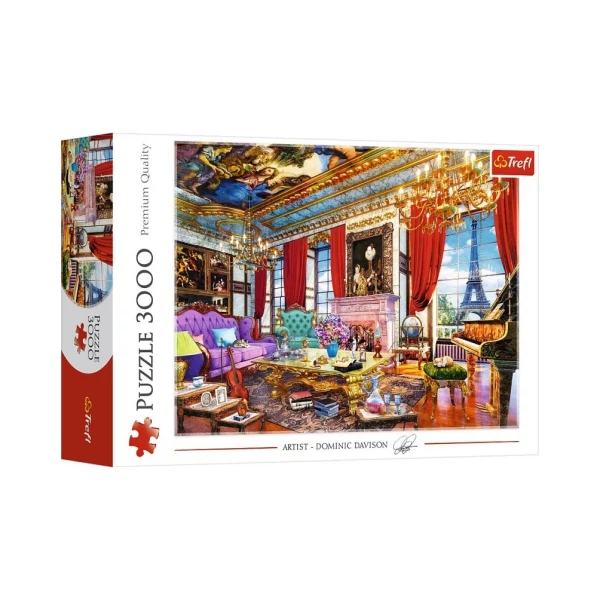 Párizs palota 3000db-os puzzle - Trefl
