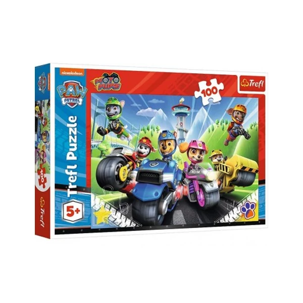 Mancs őrjárat: Motoron 100 db-os puzzle - Trefl