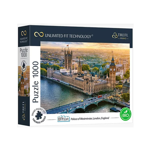 Westminster palota, London 1000 db-os UFT puzzle - Trefl