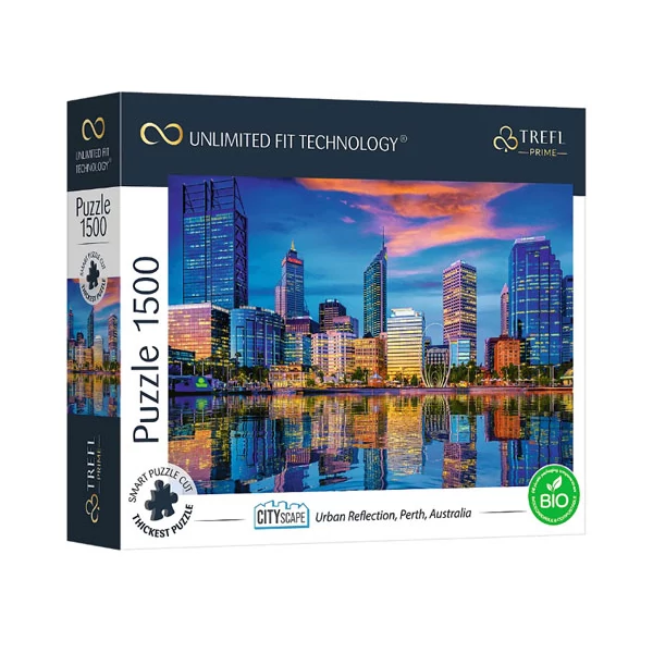Városi fények Pearth, Ausztrália 1500db-os puzzle - Trefl