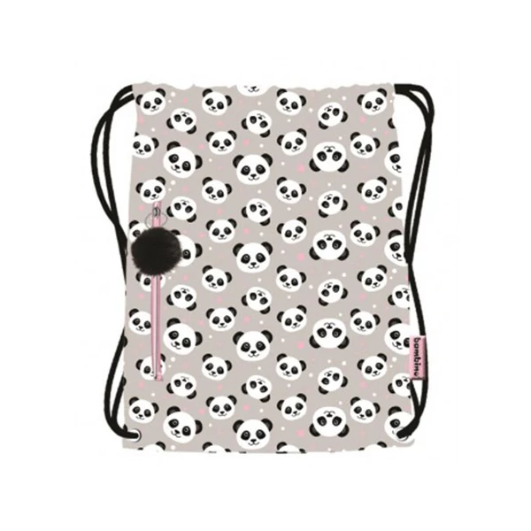 Bambino Pandás tornazsák, sportzsák 43x34cm