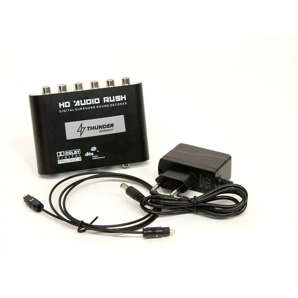 Thunder DAC-3 SPDIF/Optikai audiokonverter 5.1 (DIGITÁLIS - 5.1 ANALÓG RCA)