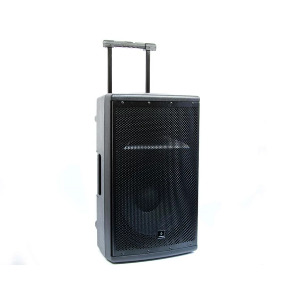 Thunder FLR-15 (15") 800W akkumulátoros hordozható hangfal (2xMik + MP3 + Bluetooth + FM)