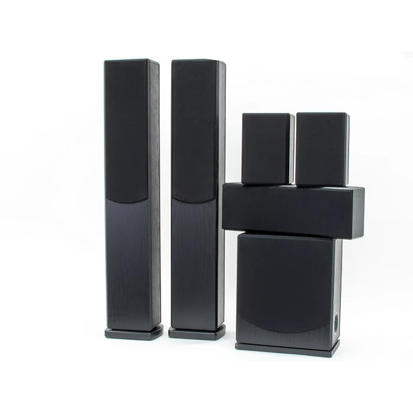 Thunder HY-SP6360 5.1 Házimozi, hifi hangfalszett, passzív mélyládával, 650W - FEKETE szín