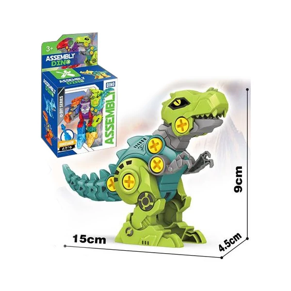 Összeszerelhető T-rex dinoszaurusz játékszett