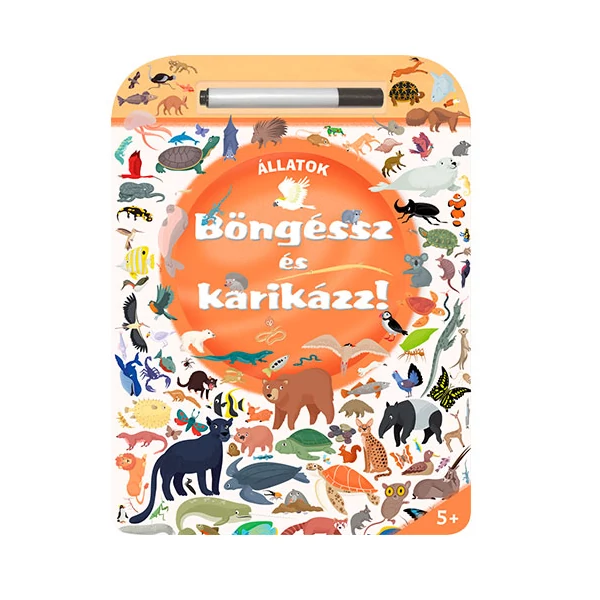 Böngéssz és karikázz! - Állatok foglalkoztató füzet