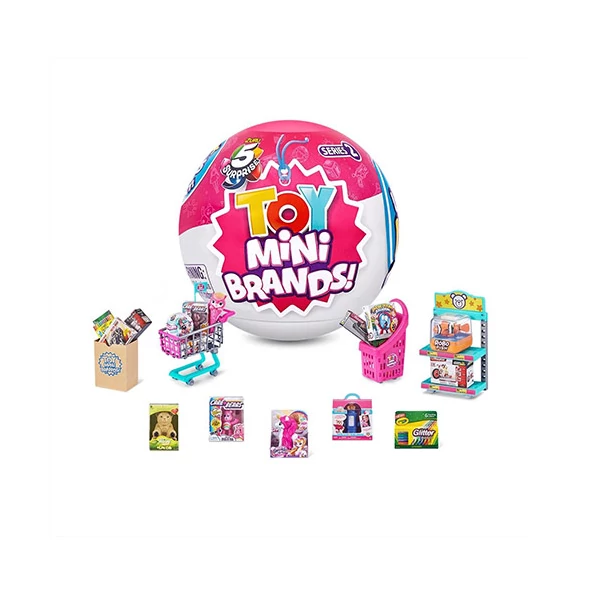 Toy Mini Brands: Mini játékok 5db-os meglepetés csomag