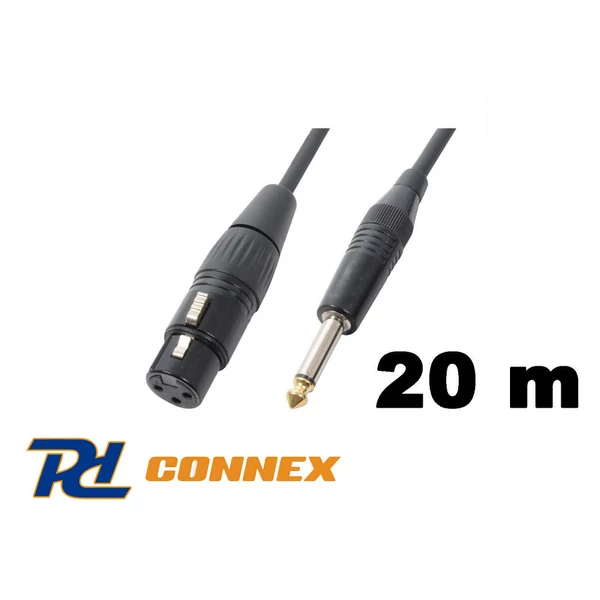 PD Connex CX40-20 jelkábel (6,3 mm Jack - XLR mama) - (20 m)