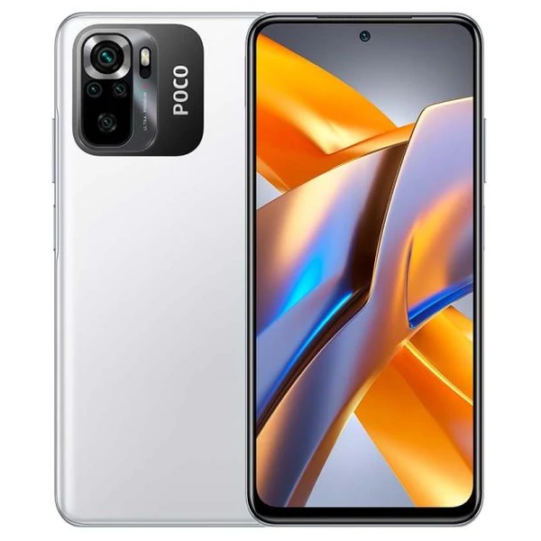Xiaomi Poco M5s Dual Sim 4GB RAM 128GB fehér (white) kártyafüggetlen okostelefon
