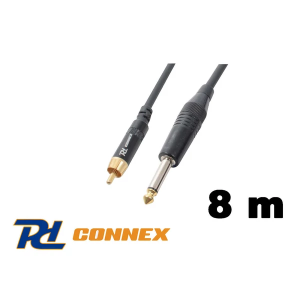 PD Connex GX95-8 jelkábel (6,3 mm Jack - RCA) - (8 m)