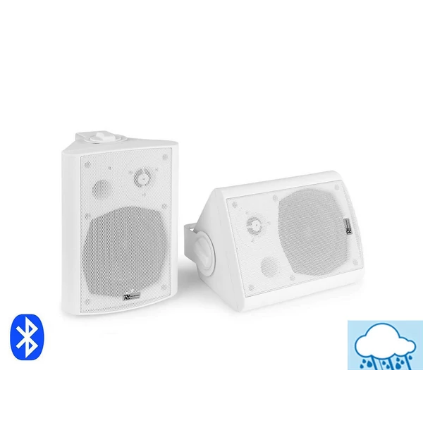 Power Dynamics BGW50 (5") 2 utas, aktív fali hangfal szett 2x100W (fehér) + VÍZÁLLÓ
