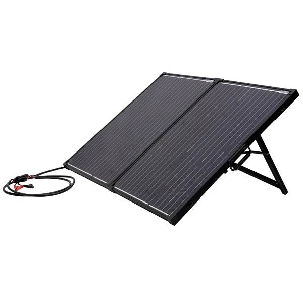 Technaxx Összecsukható 100W-os napelemes panel töltésszabályozóval TX-215