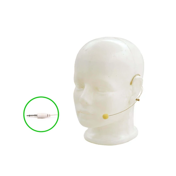 Vonyx FHS01JACK-S testszínű fejmikrofon (3,5 mm Jack csatlakozó, menet nélküli)