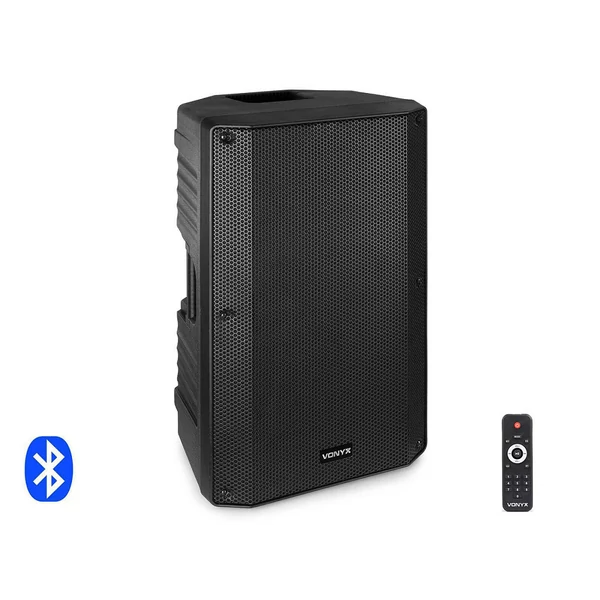 Vonyx VSA15BT 500/1000W (15") Bi-Amp aktív hangfal (MP3 + Bluetooth)