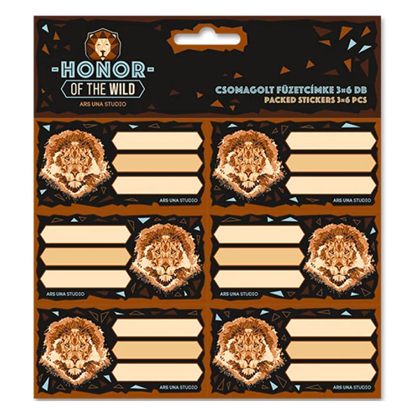 Ars Una: Honor of the Wild csomagolt füzetcímke (3x6db)