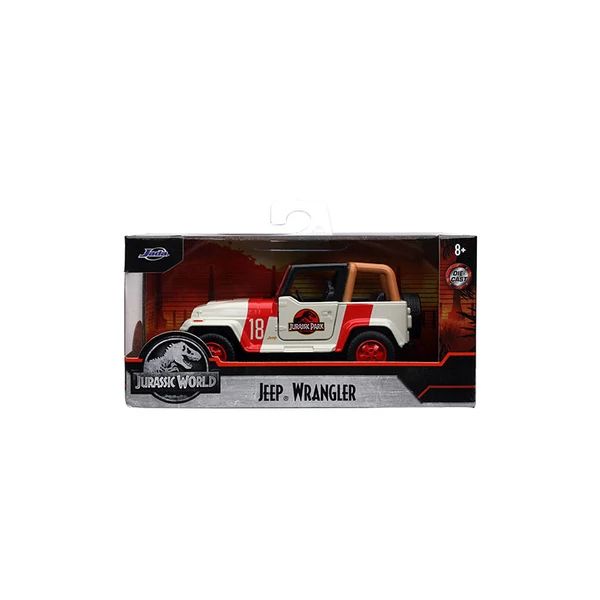 Jurassic World: Jurassic Park Jeep Wrangler 1/32 - Simba Toys