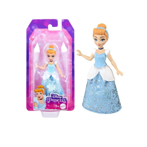 Disney Hercegnők: Mini Hamupipőke hercegnő baba - Mattel