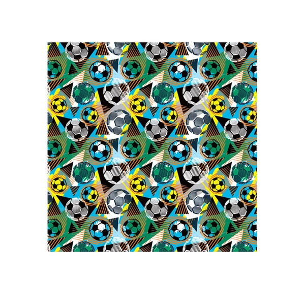 Focilabda mintás csomagolópapír 100x70cm