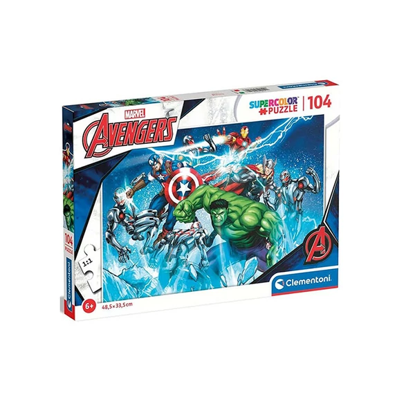 Bosszúállók 104db-os Super Color Puzzle - Clementoni