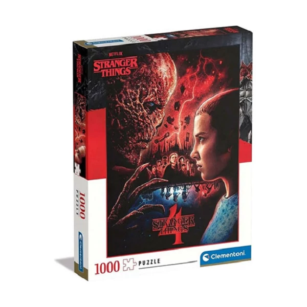 Stranger Things 4. évad 1000db-os puzzle - Clementoni