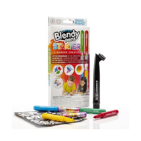 Blendy Pens kezdő szett 4 db filctollal és kiegészítőkkel