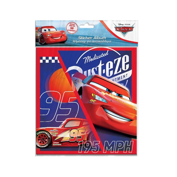 Disney: Verdák 12 oldalas 50db-os matrica album