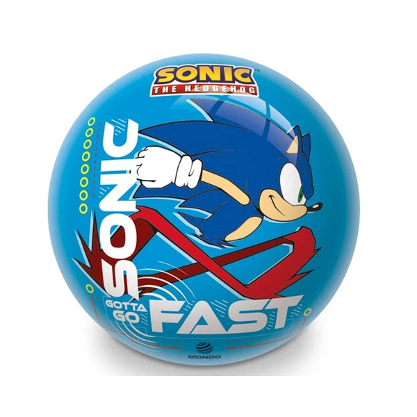 Sonic kék BioBall gumilabda 23cm - Mondo Toys