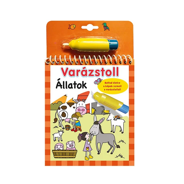 Varázstoll - Állatok kifestő