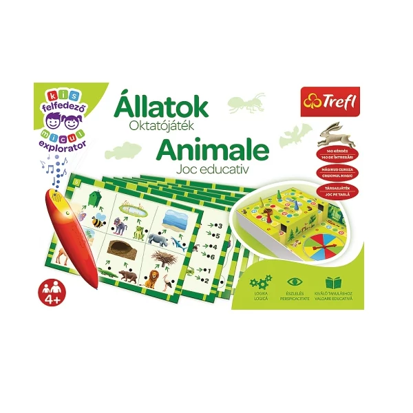 Kis felfedező: A világ állatai - Trefl